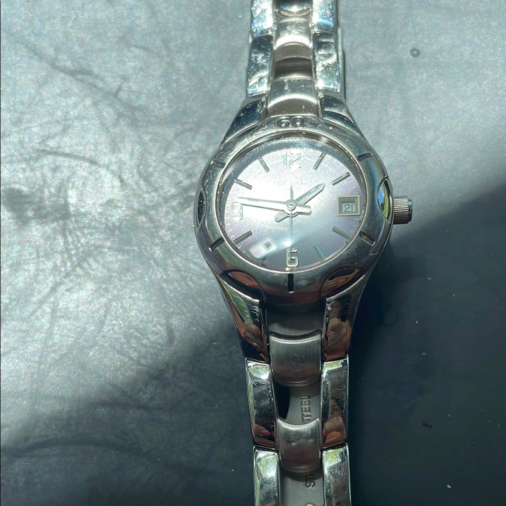 Silver Stainless Steel Watch